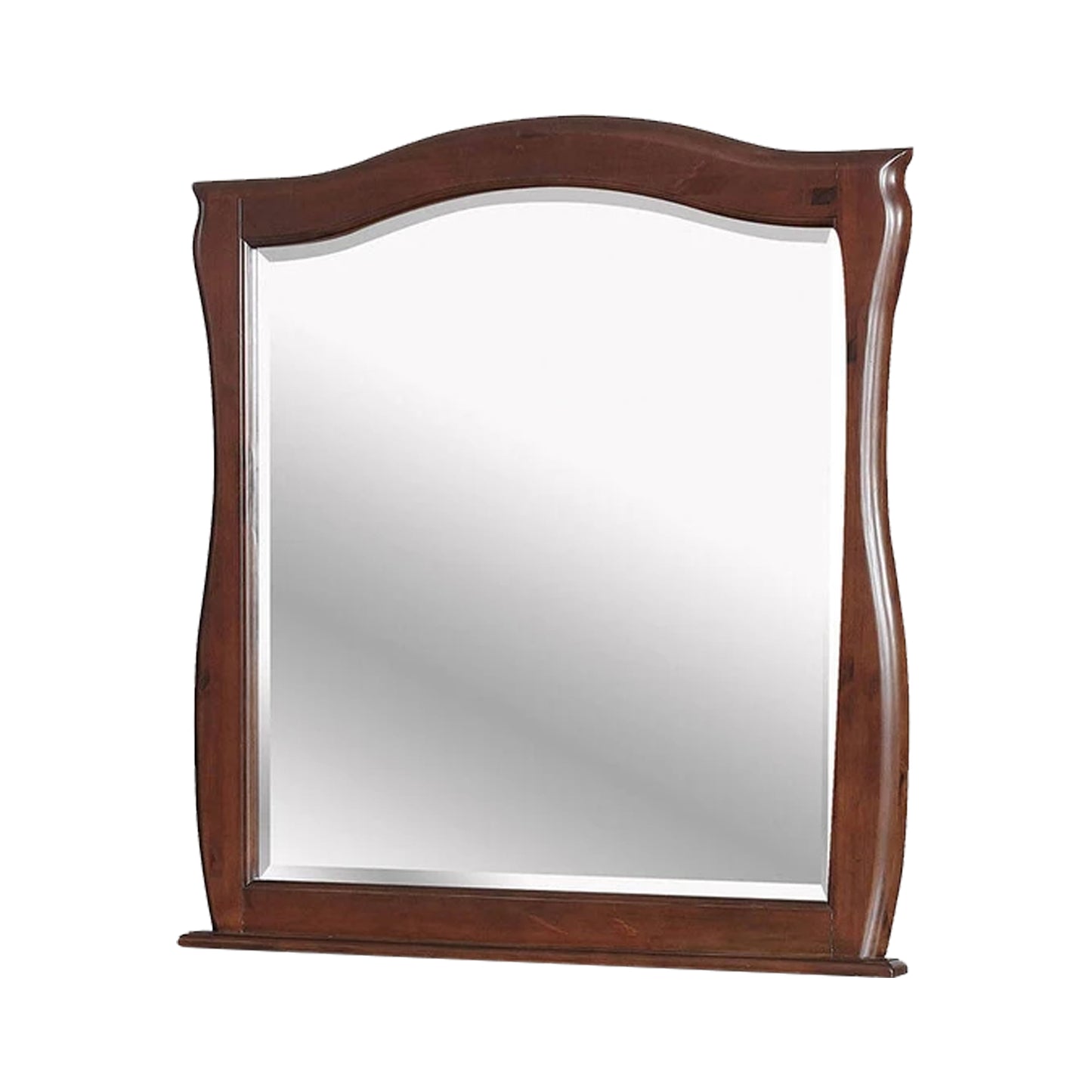 Brunswick Mirror in Brown Cherry finish