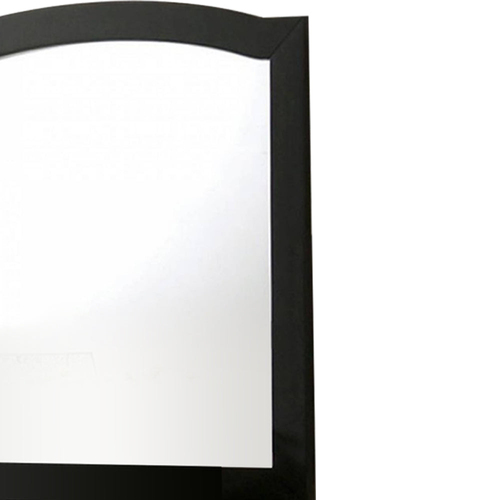 Kirsten Mirror in Dark Gray finish