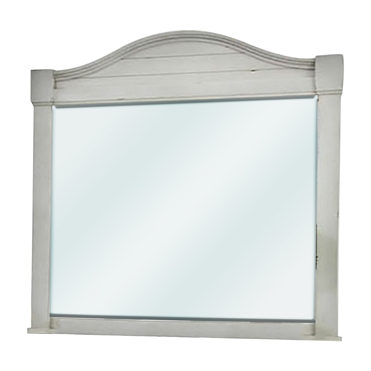 Daria Mirror in Antique White finish