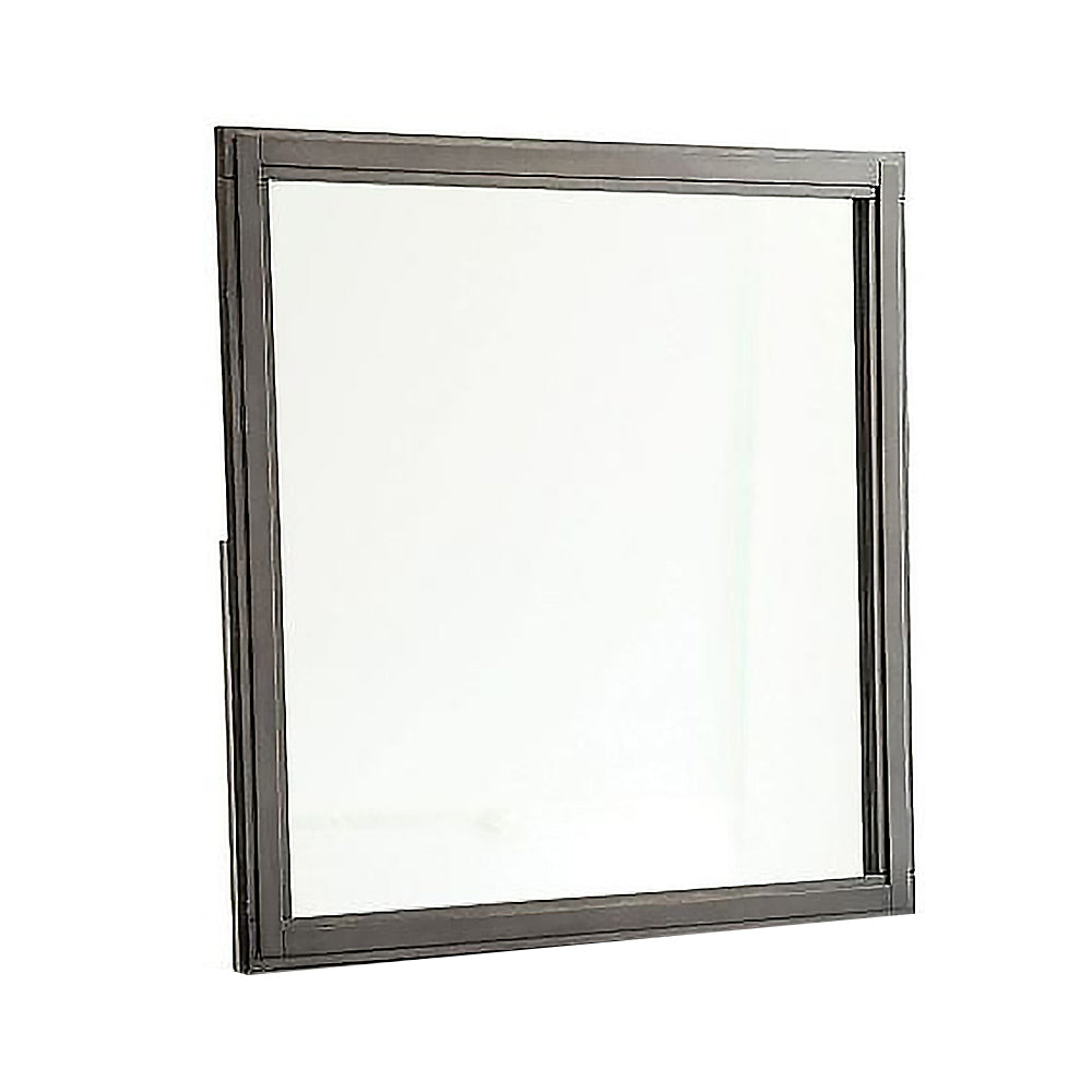 Berenice Mirror in Gray finish