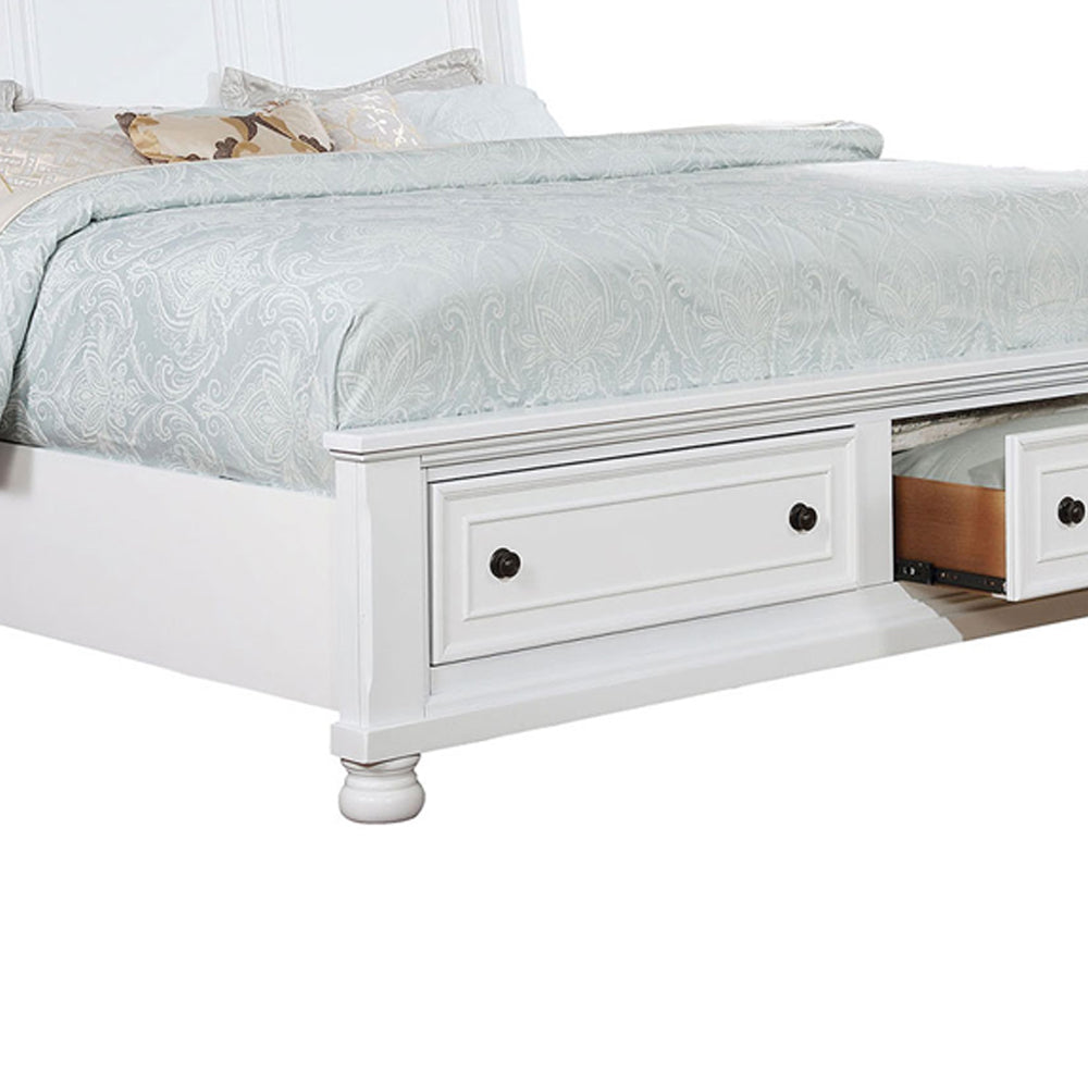 Castor Cal.King Bed White