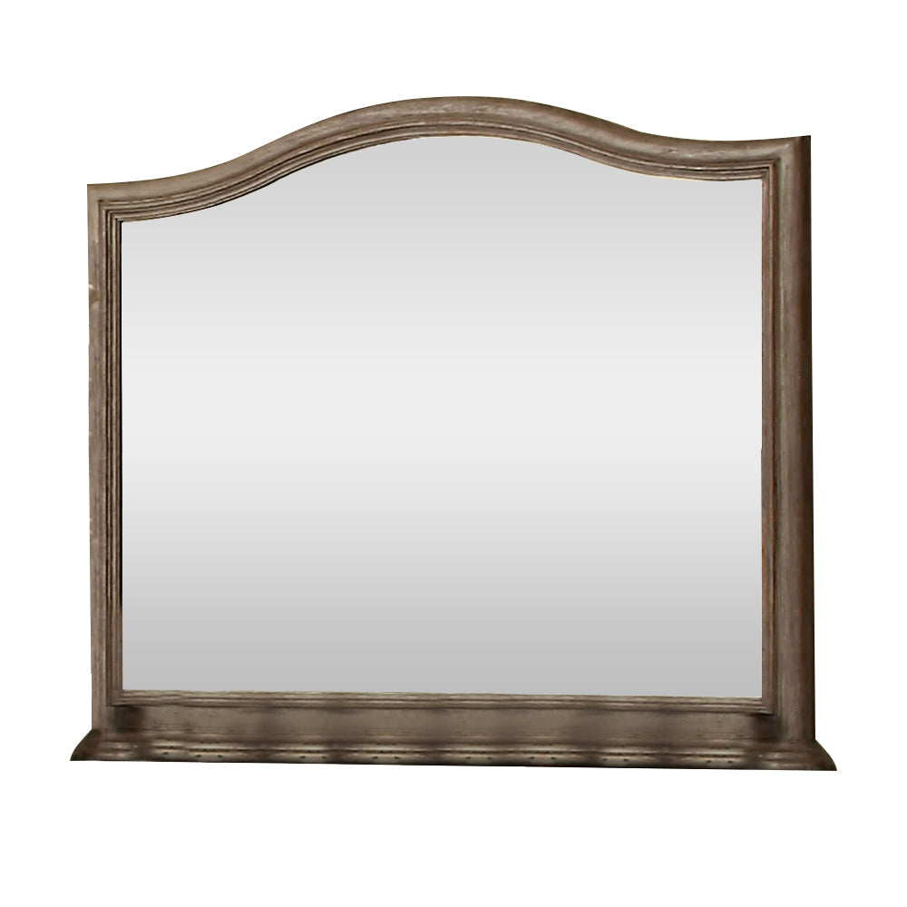 BELGRADE I Mirror in Rustic Natural Tone Finish