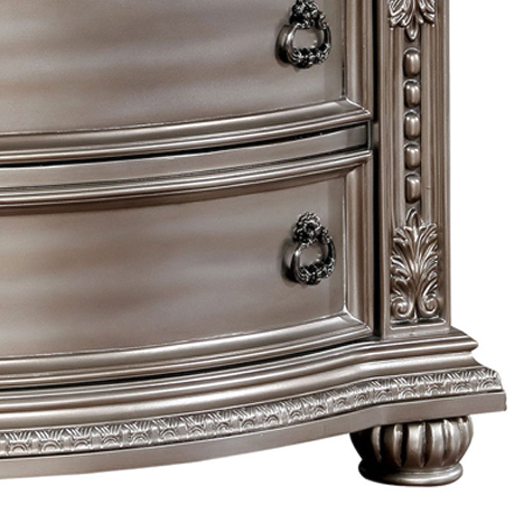 Fromberg Night Stand in Champagne Finish