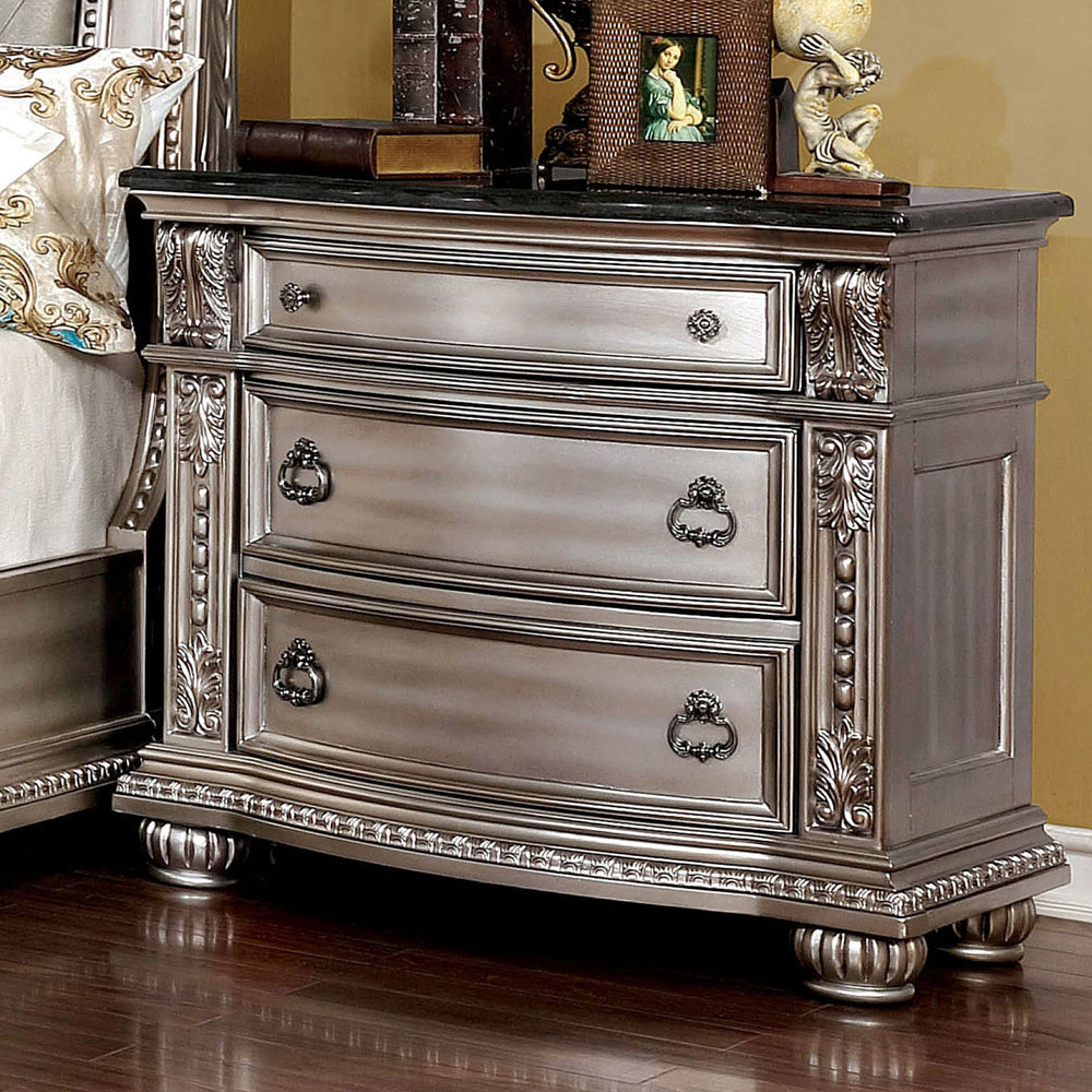 Fromberg Night Stand in Champagne Finish