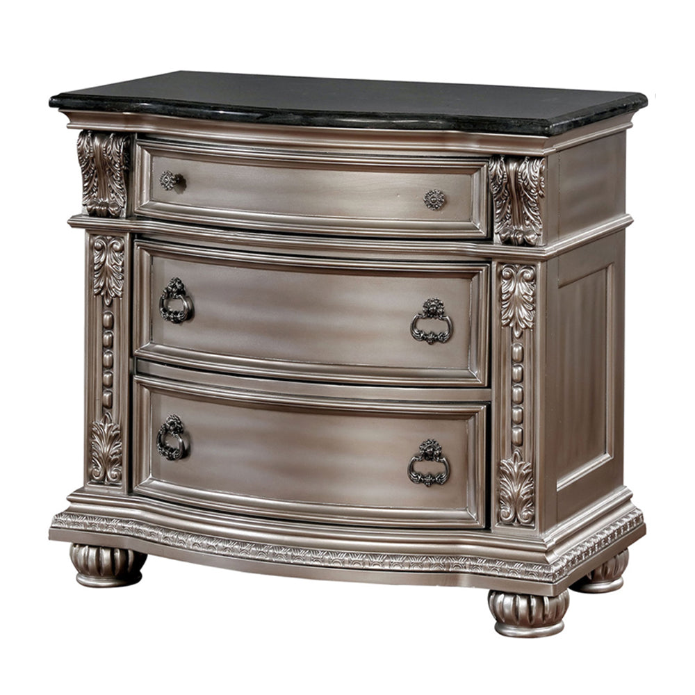 Fromberg Night Stand in Champagne Finish