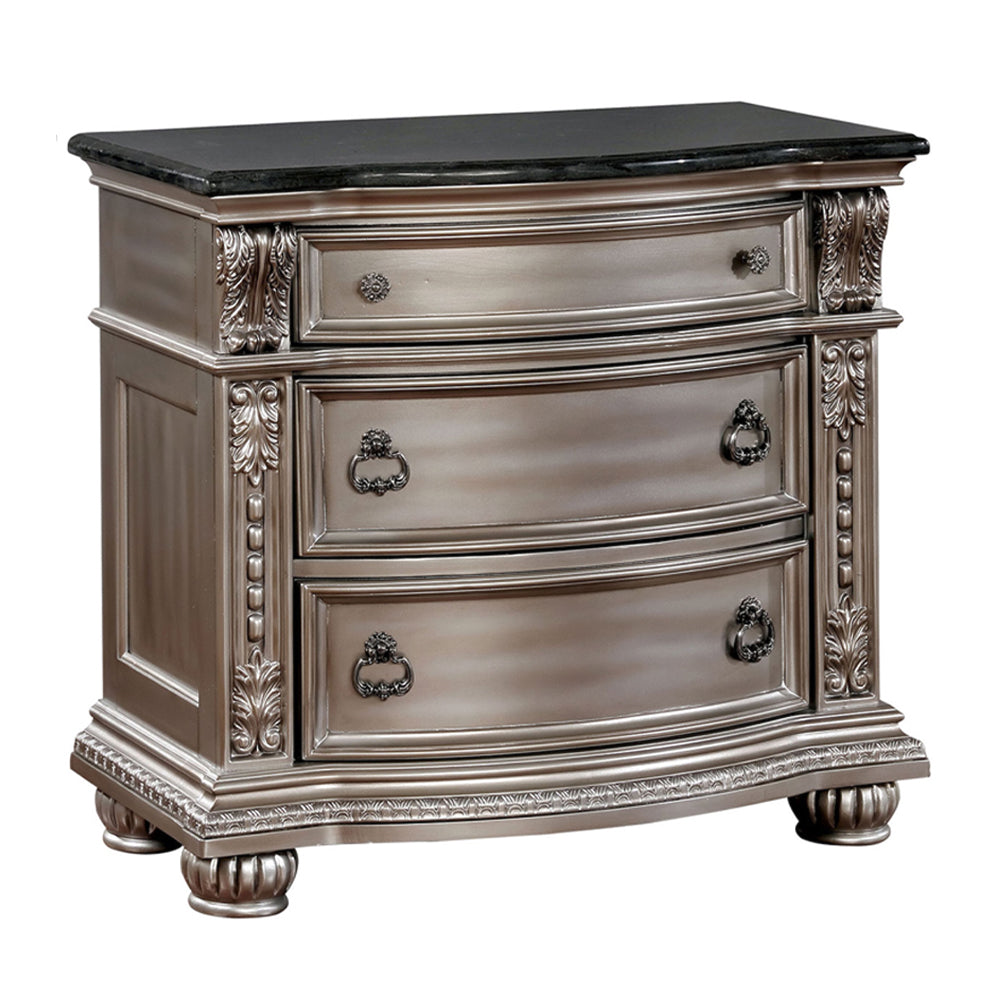 Fromberg Night Stand in Champagne Finish