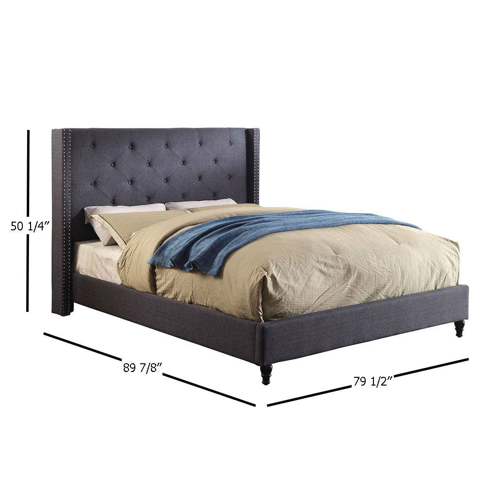 ANABELLE E.King Bed Blue