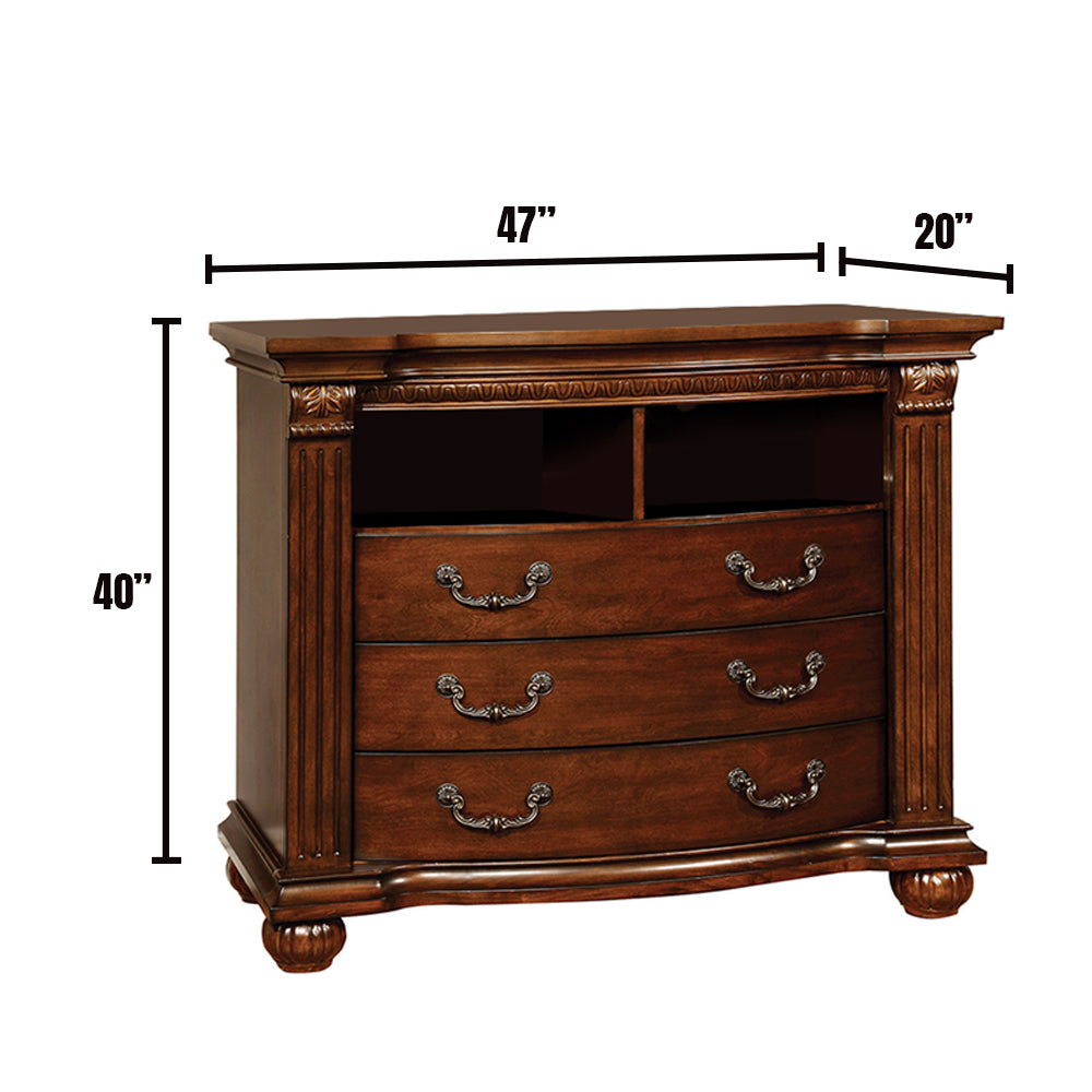 GRANDOM Media Chest Cherry