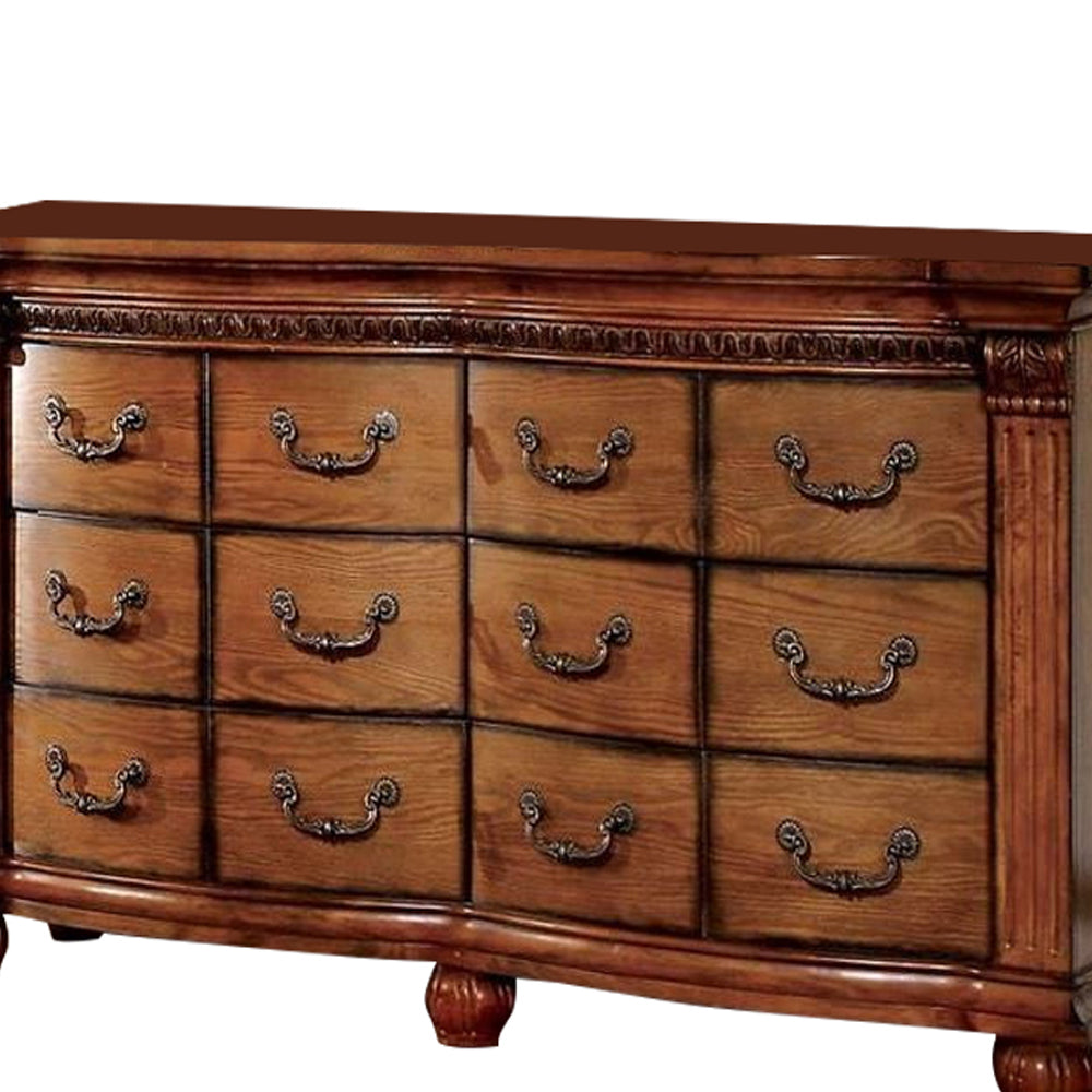 Bellagrand Dresser Antique Tobacco Oak