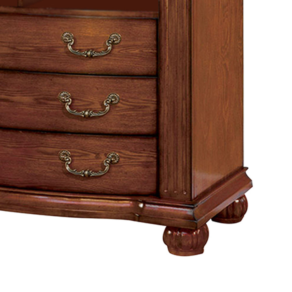 Bellagrand Media Chest in Antique Tobacco Oak finish