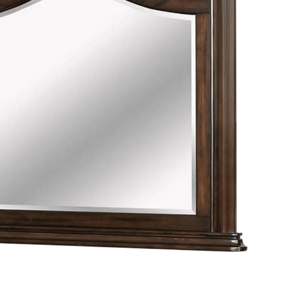 Calliope Mirror in Espresso finish