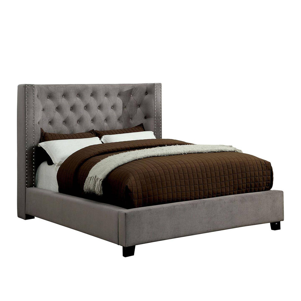 Cayla Queen Bed Gray