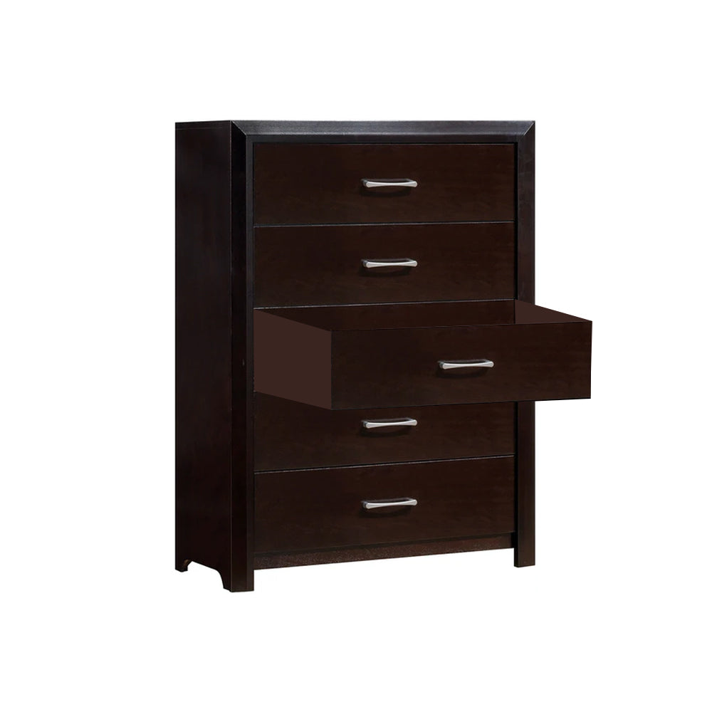 JANINE Chest in Espresso Finish