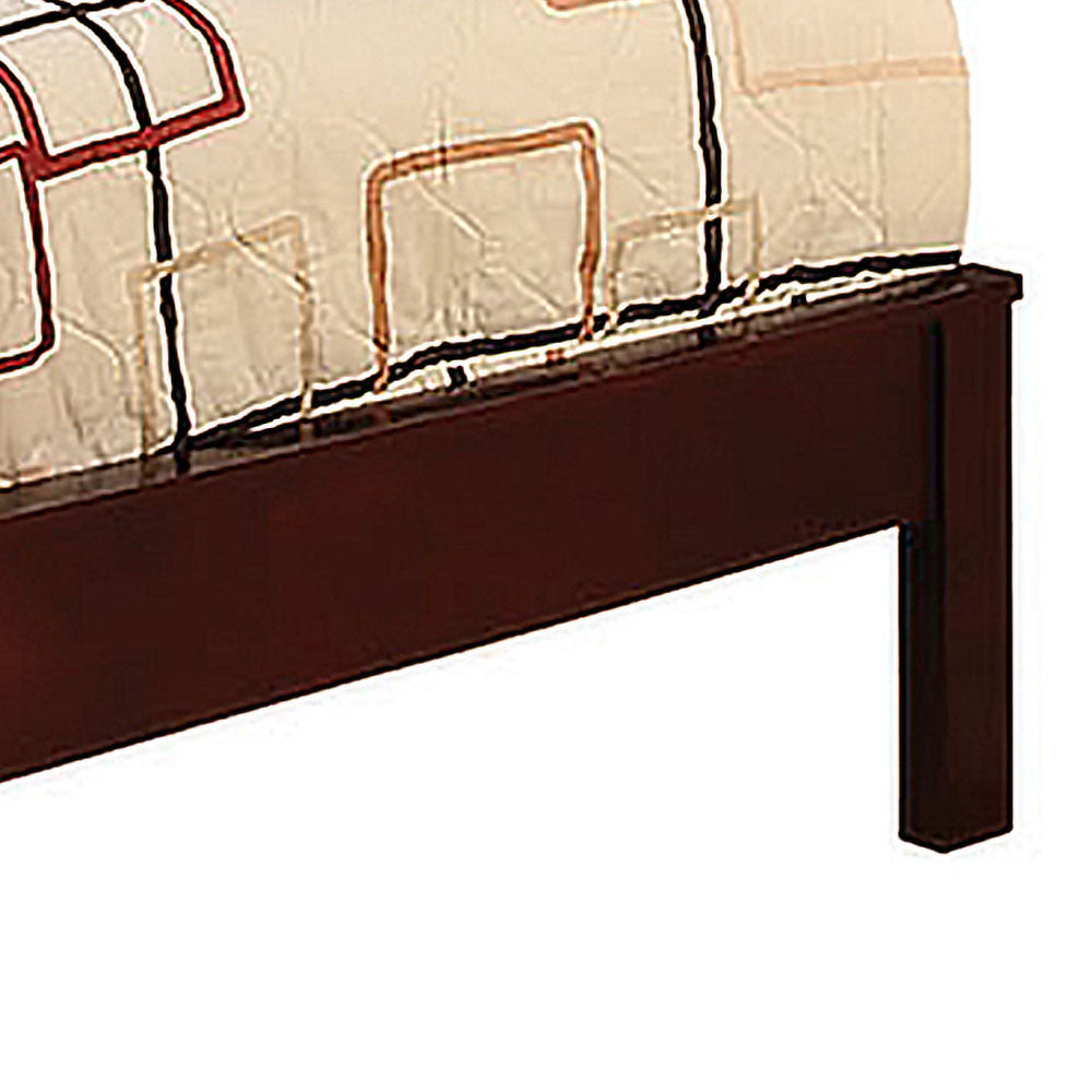 Carus Twin Bed in Cherry Finish