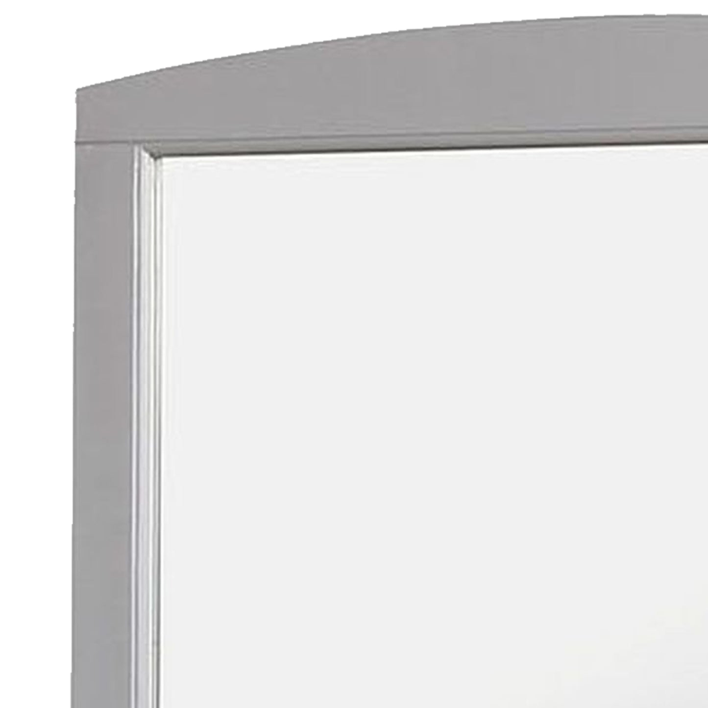 Caren Mirror in Gray finish