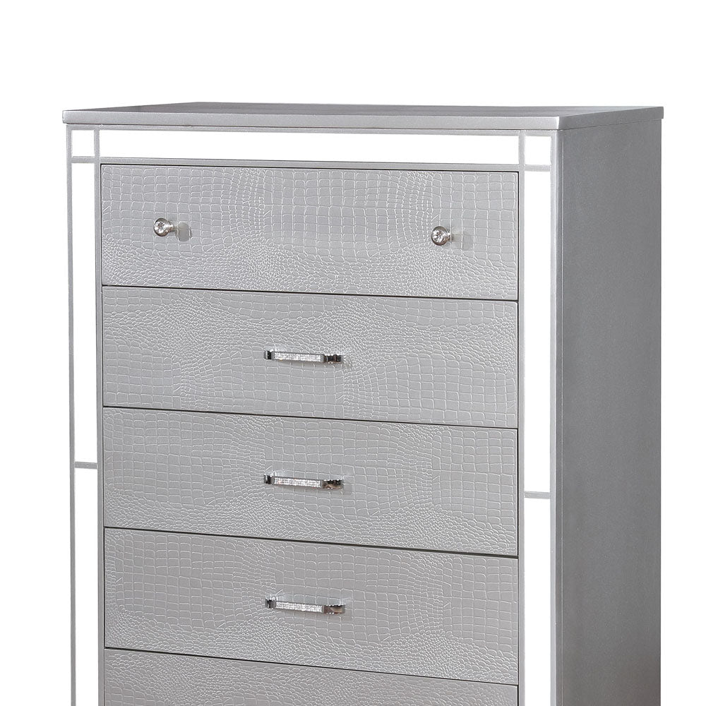 Brachium Chest in Silver Finish