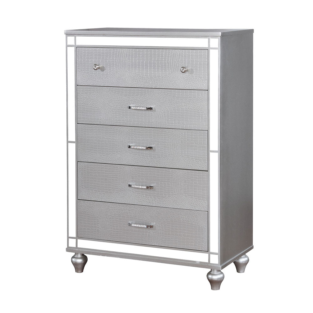 Brachium Chest in Silver Finish