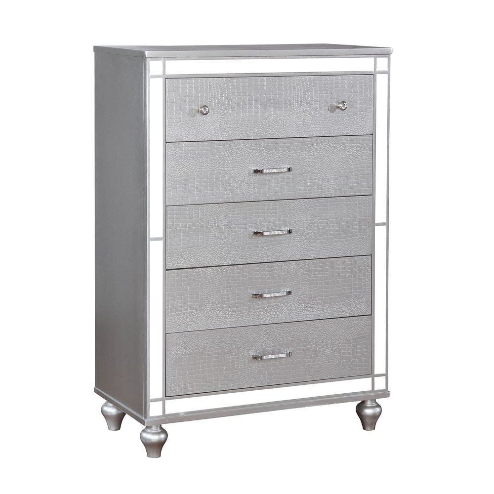 Brachium Chest in Silver Finish