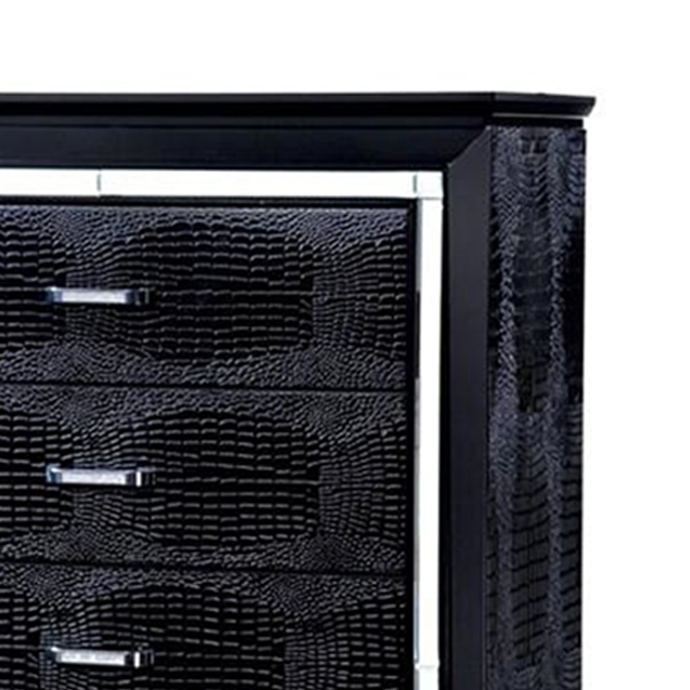 BELLANOVA Chest in Black Finish