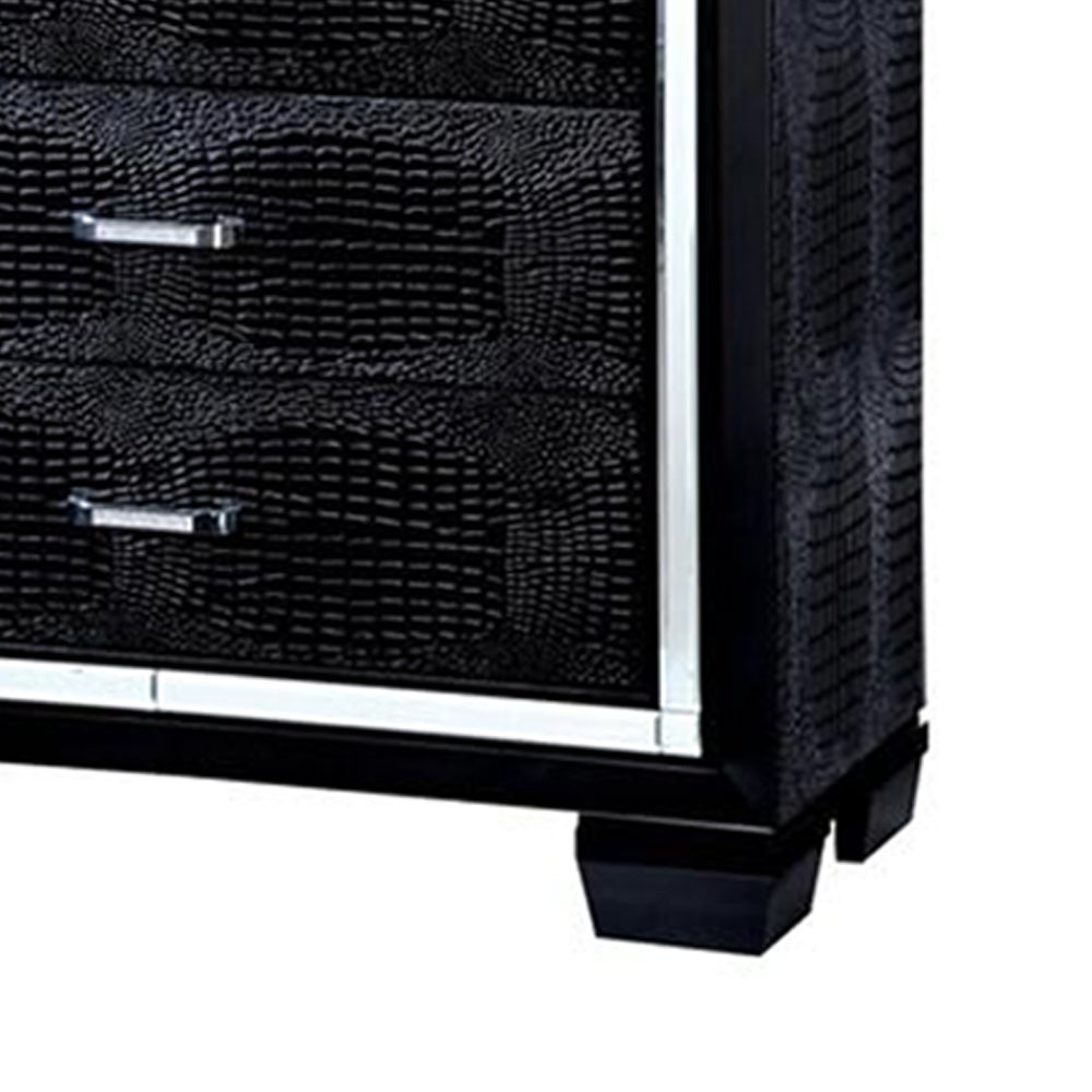 BELLANOVA Chest in Black Finish