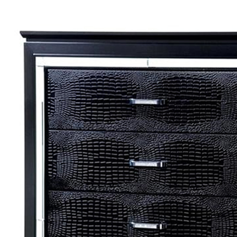 BELLANOVA Chest in Black Finish