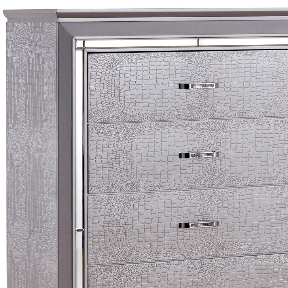 BELLANOVA Chest in Silver finish