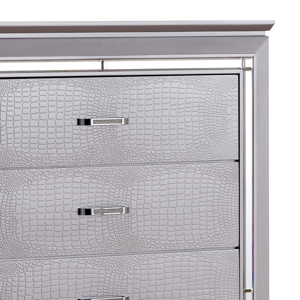 BELLANOVA Chest in Silver finish