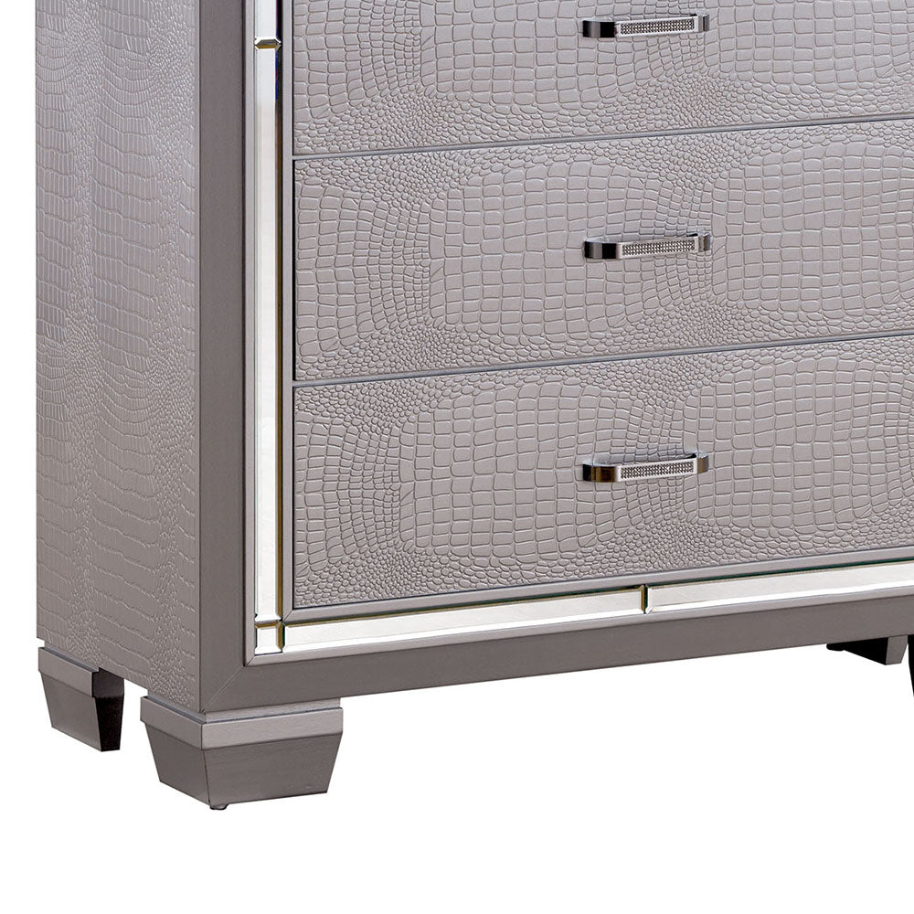 BELLANOVA Chest in Silver finish