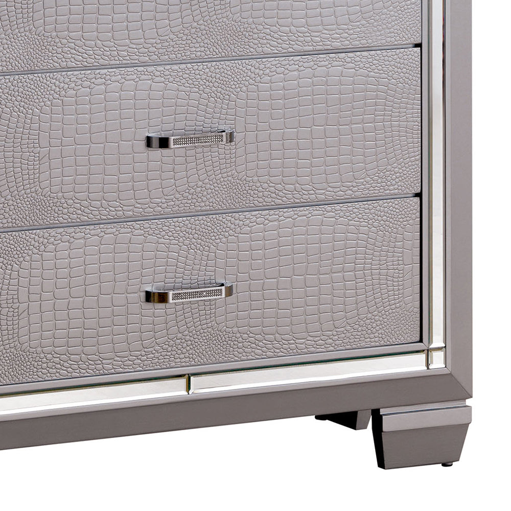 BELLANOVA Chest in Silver finish