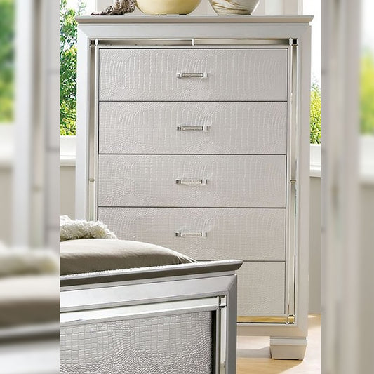 BELLANOVA Chest in Silver finish