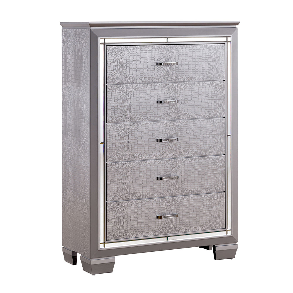 BELLANOVA Chest in Silver finish