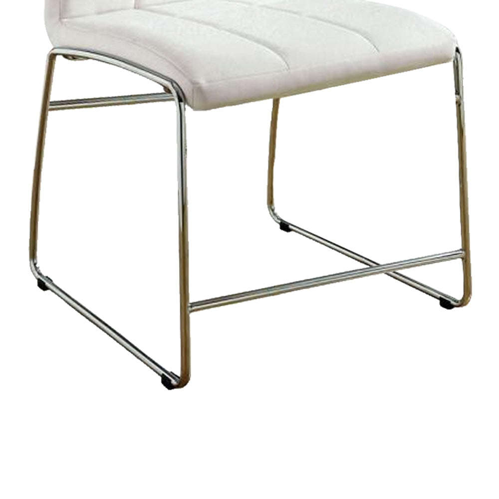 Kona II Counter Height Chair in White finish