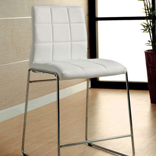 Kona II Counter Height Chair in White finish