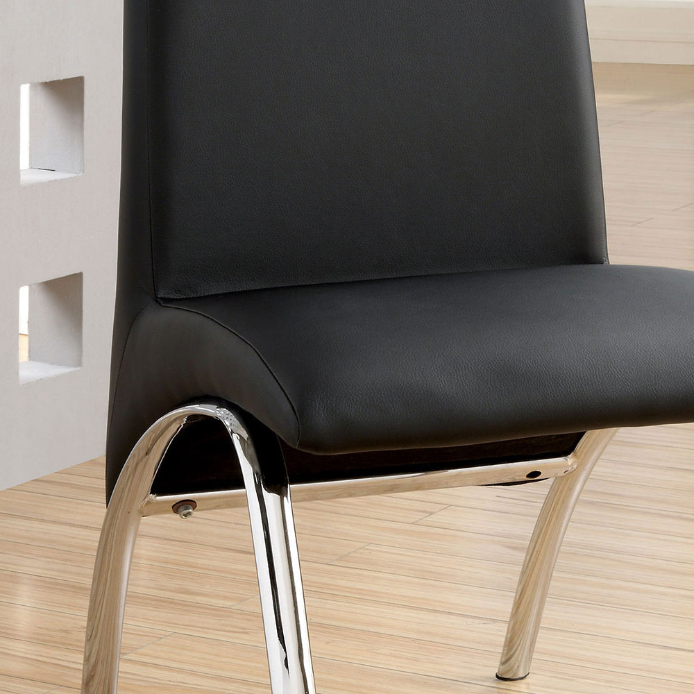 Glenview Side Chair in Black finish