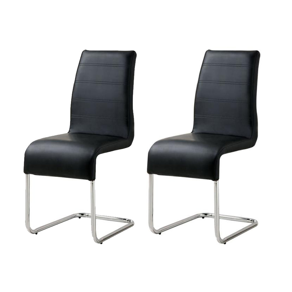 Mauna Side Chair in Black finish