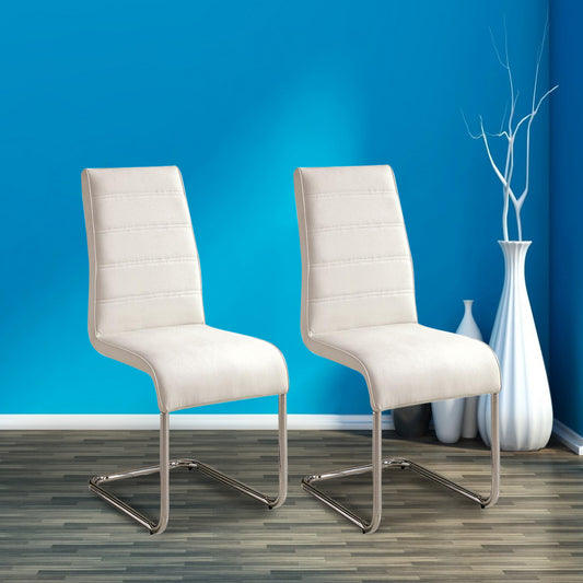 Mauna Side Chair in White finish