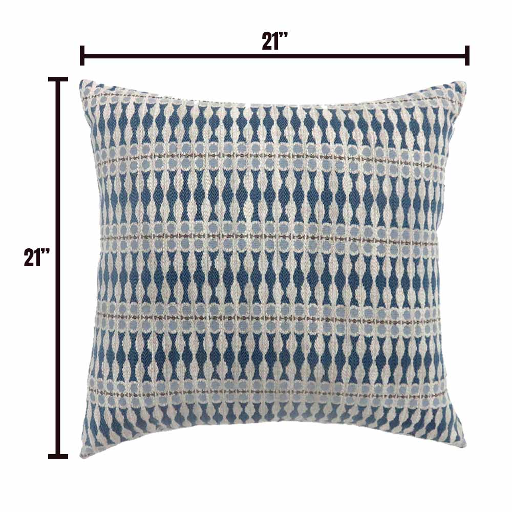 Malia 22" X 22" Pillow (2/CTN) Blue