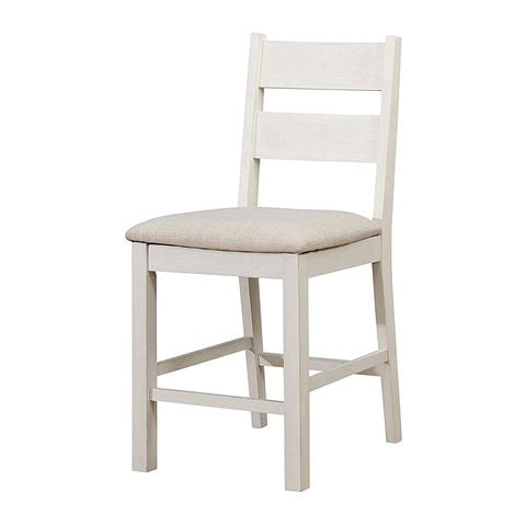 Glenfield Counter Ht. Chair (2/CTN) in Weathered White/White Finish